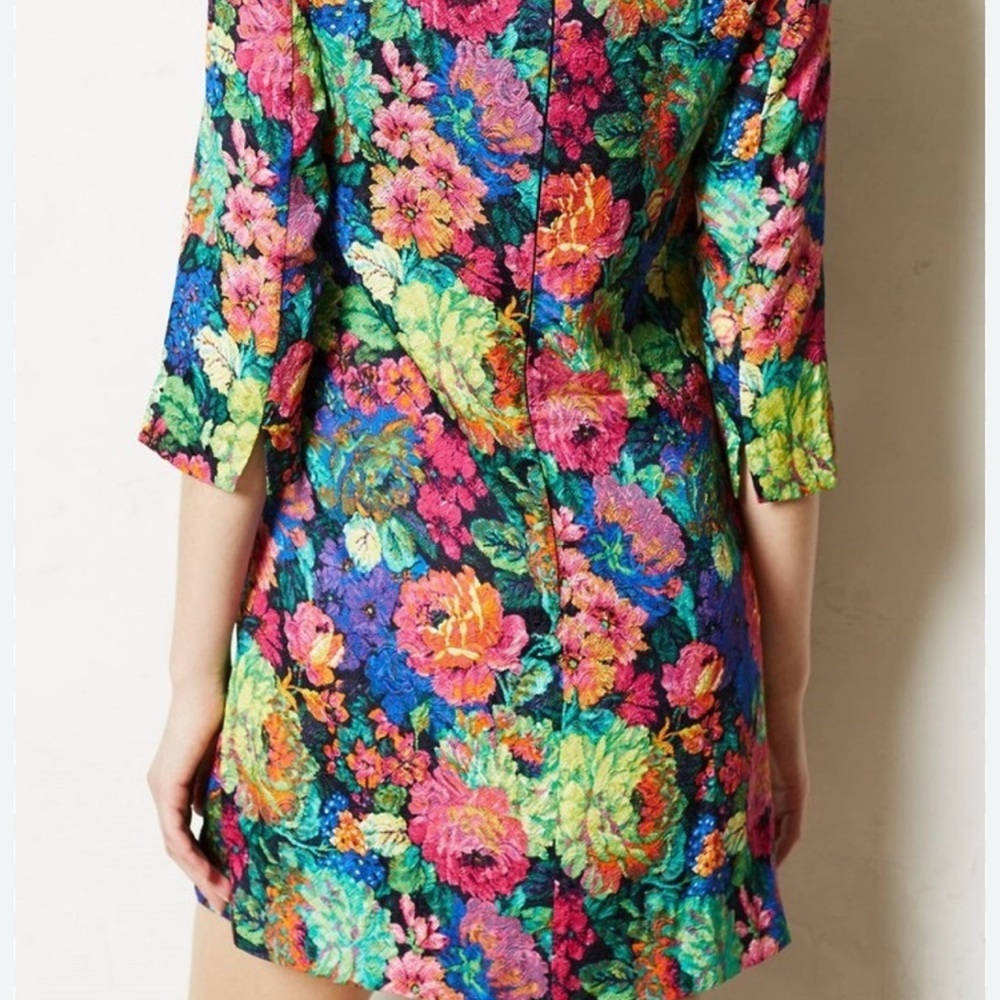 Anthropology HD in Paris Floral Multicolor Dress - Picture 3 of 6